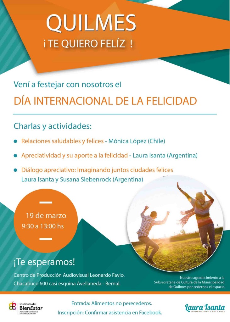 Flyer Felicidad